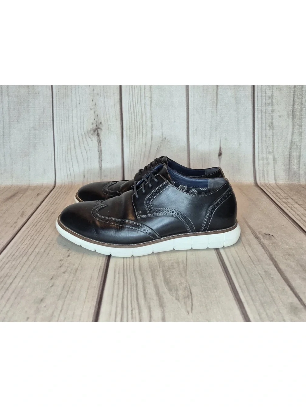 Johnston and Murphy Men's Size 9M Holden Wingtip Dress Casual Shoes